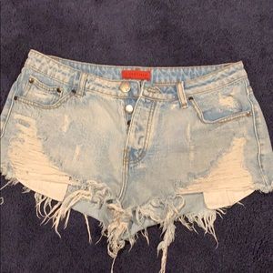 Jean shorts